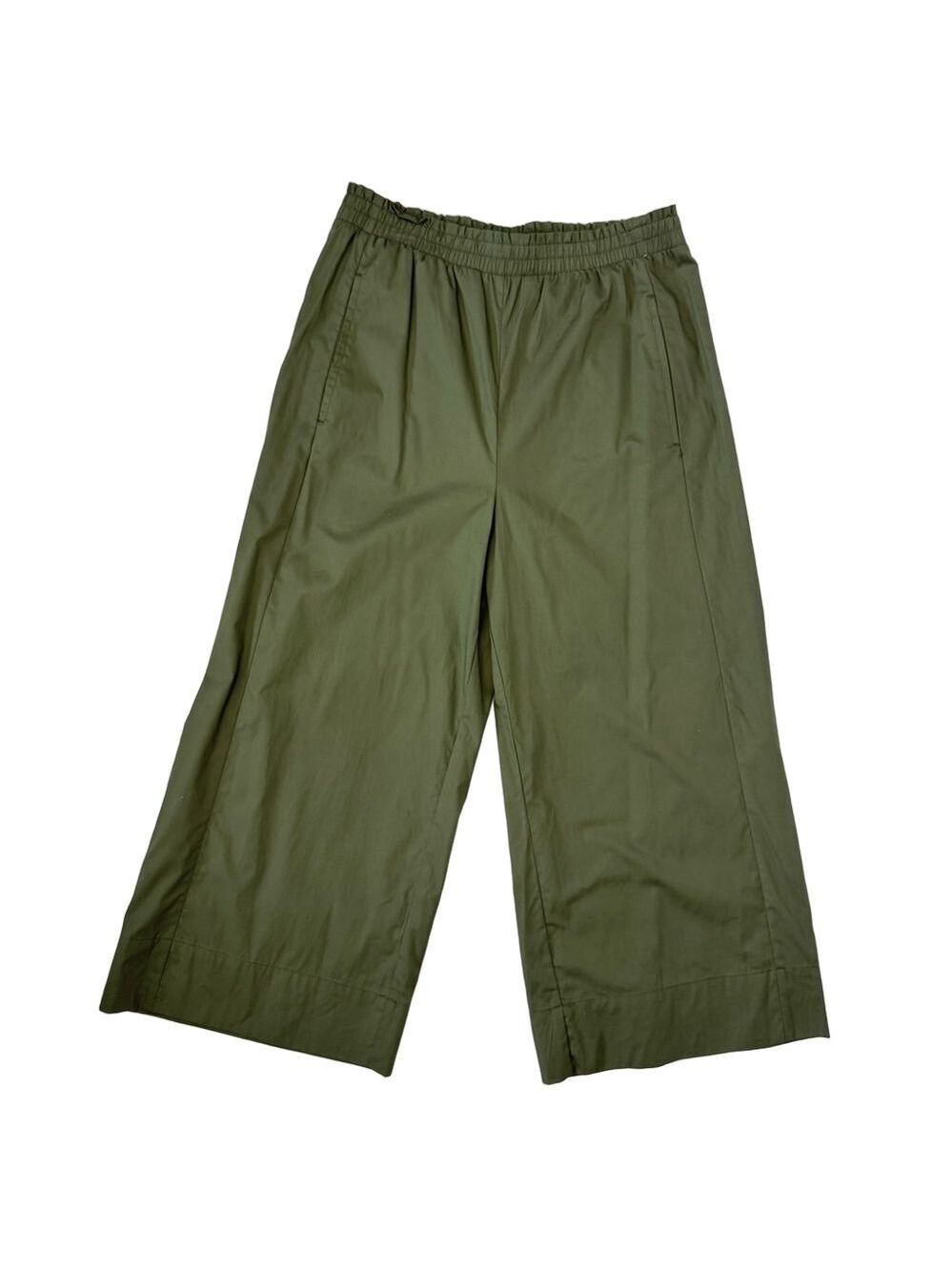 House of Harlow Pants Wide Leg Olive Green Women's M NWOT